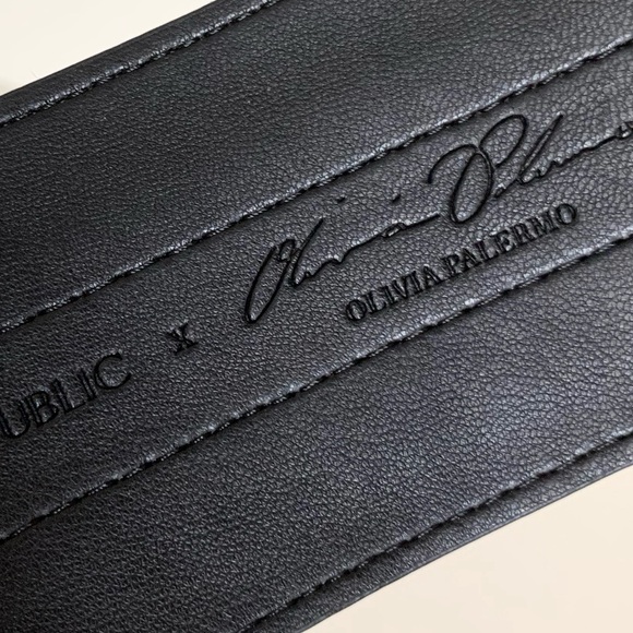 Hold Olivia Palermo thick brocade belt - Picture 9 of 15